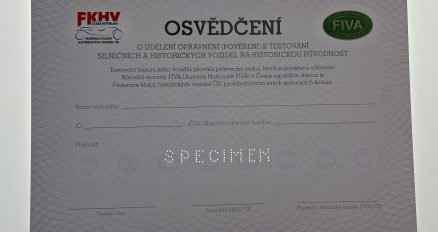 Tisk certifikátů 